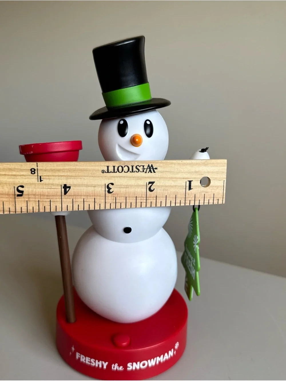 Hallmark Freshy Talking Snowman Bathroom Jokes 2025 Works